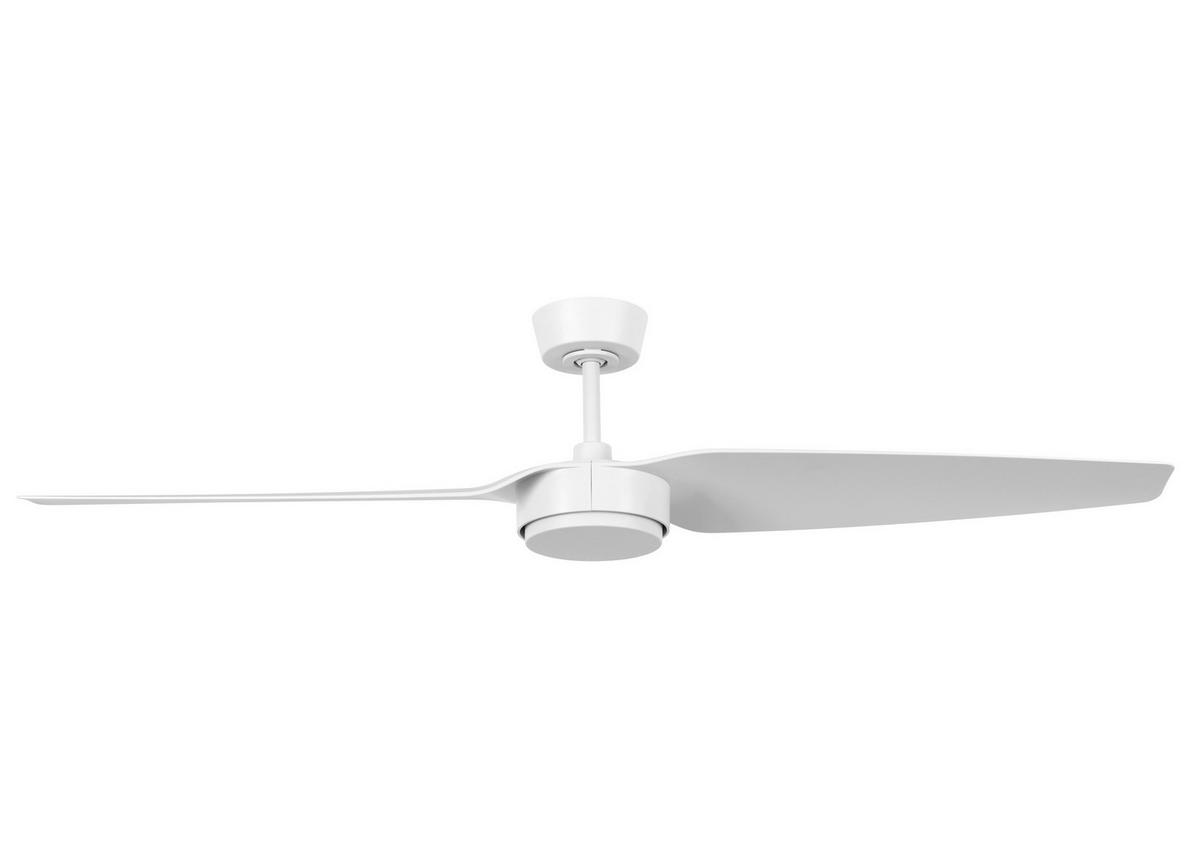 DECKENVENTILATOR     - Weiss, Basics, Kunststoff (137/27/137cm)