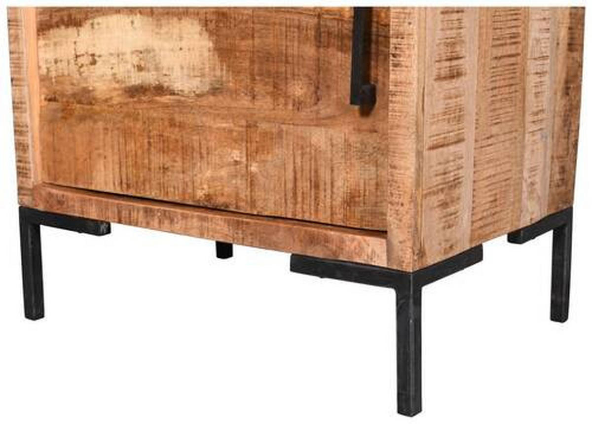 ETAJERĂ  58/192/40 cm  - culoare natur, Natur, metal/lemn (58/192/40cm) - MID.YOU