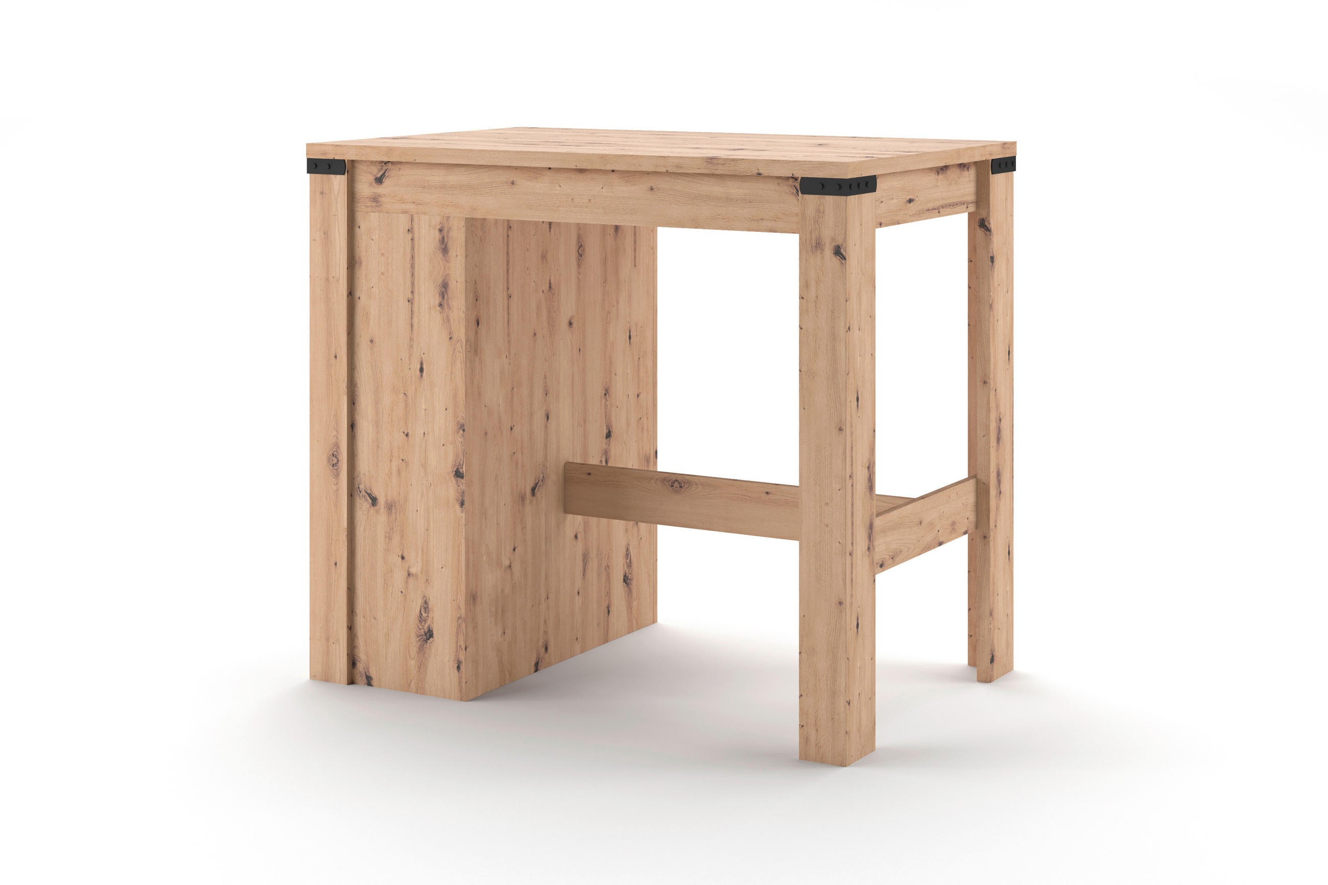 BÁRELEM Artisan tölgy, palaszürke  - fekete/Artisan tölgy, Basics, műanyag/faalapú anyag (115/103/75cm) - Hom`in