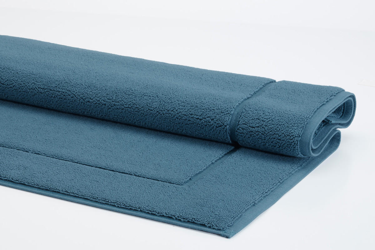 KOPALNIŠKA PREPROGA London  temno modra 60/60 cm  - temno modra, Konvencionalno, tekstil (60/60cm) - Aquanova