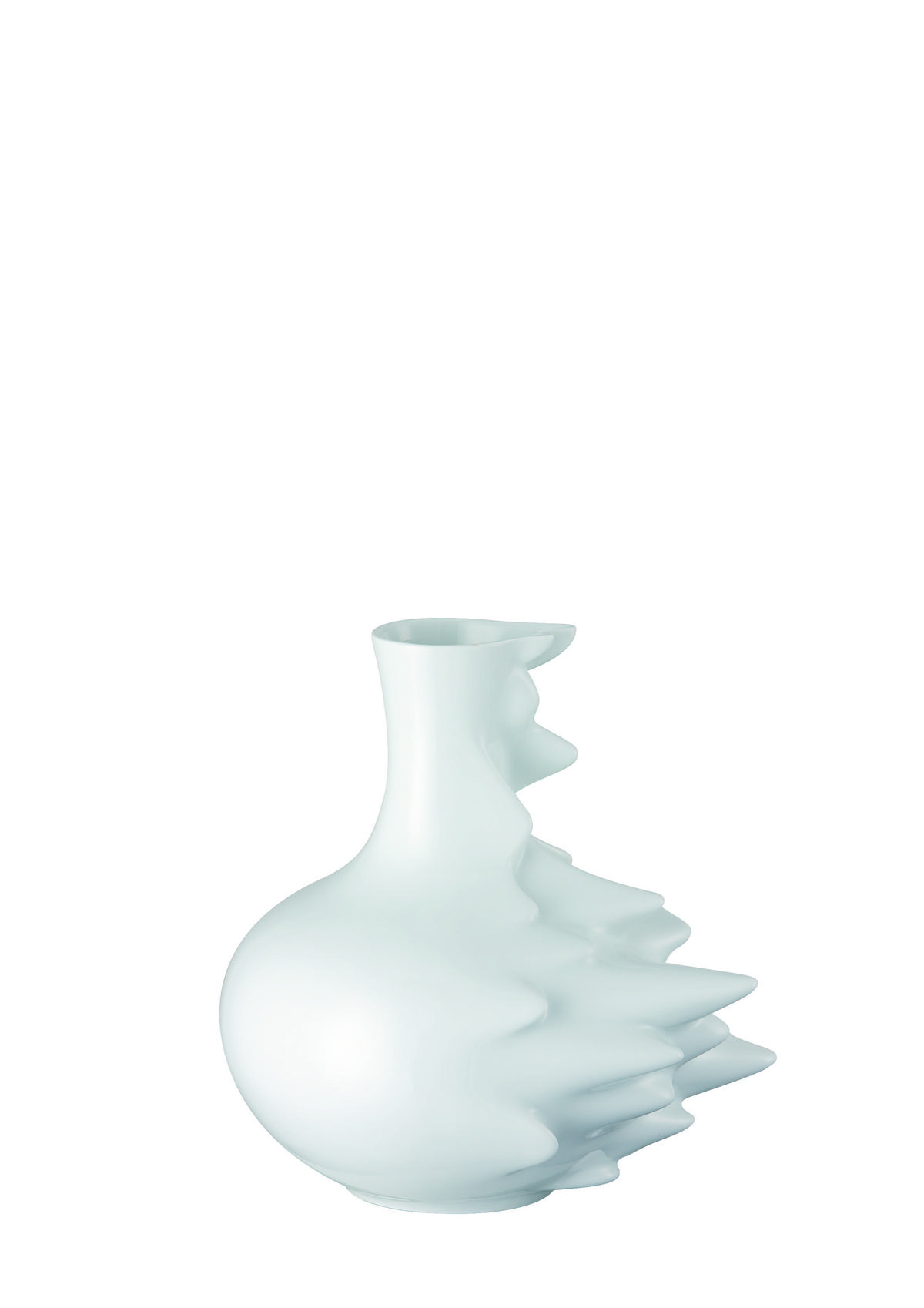 VAZA   25,7/25,7/17,6 cm   keramika  - bela, Konvencionalno, keramika (25,7/25,7/17,6cm) - Rosenthal