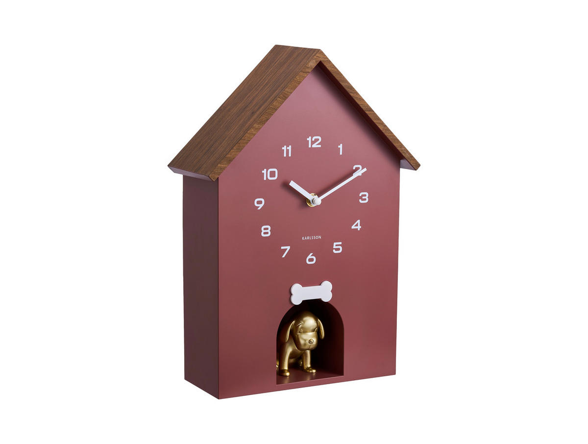 WANDUHR Dog house Terracotta 26.5/36.5/11.5 cm  - Terracotta, Basics, Kunststoff (26.5/36.5/11.5cm) - Karlsson