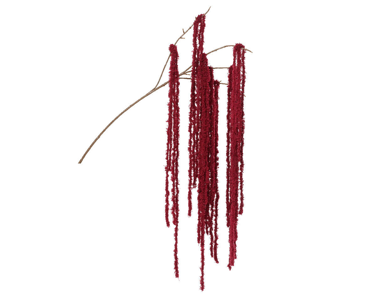 GRANA DEKORATIVNA  - crvena, Basics, plastika (120/28/12cm)