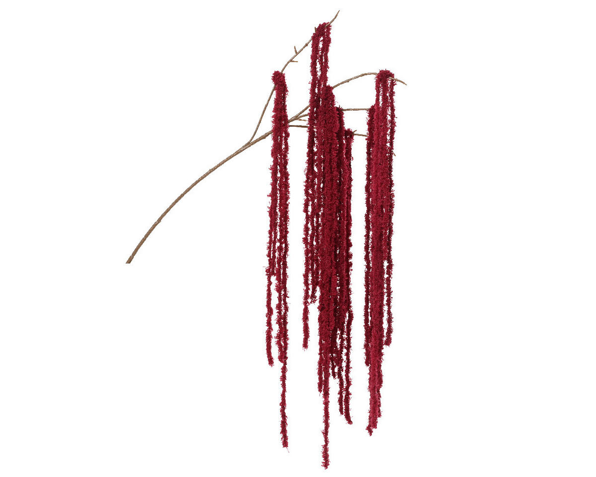 GRANA DEKORATIVNA  - crvena, Basics, plastika (120/28/12cm)