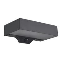 WANDLEUCHTE Monay 7.4/13.9/22 cm  - Schwarz, Design, Kunststoff (7.4/13.9/22cm) - Nordlux