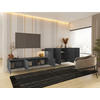 LOWBOARD  in 180/36,7/42 cm  - Anthrazit, Design, Holzwerkstoff (180/36,7/42cm) - Hom`in