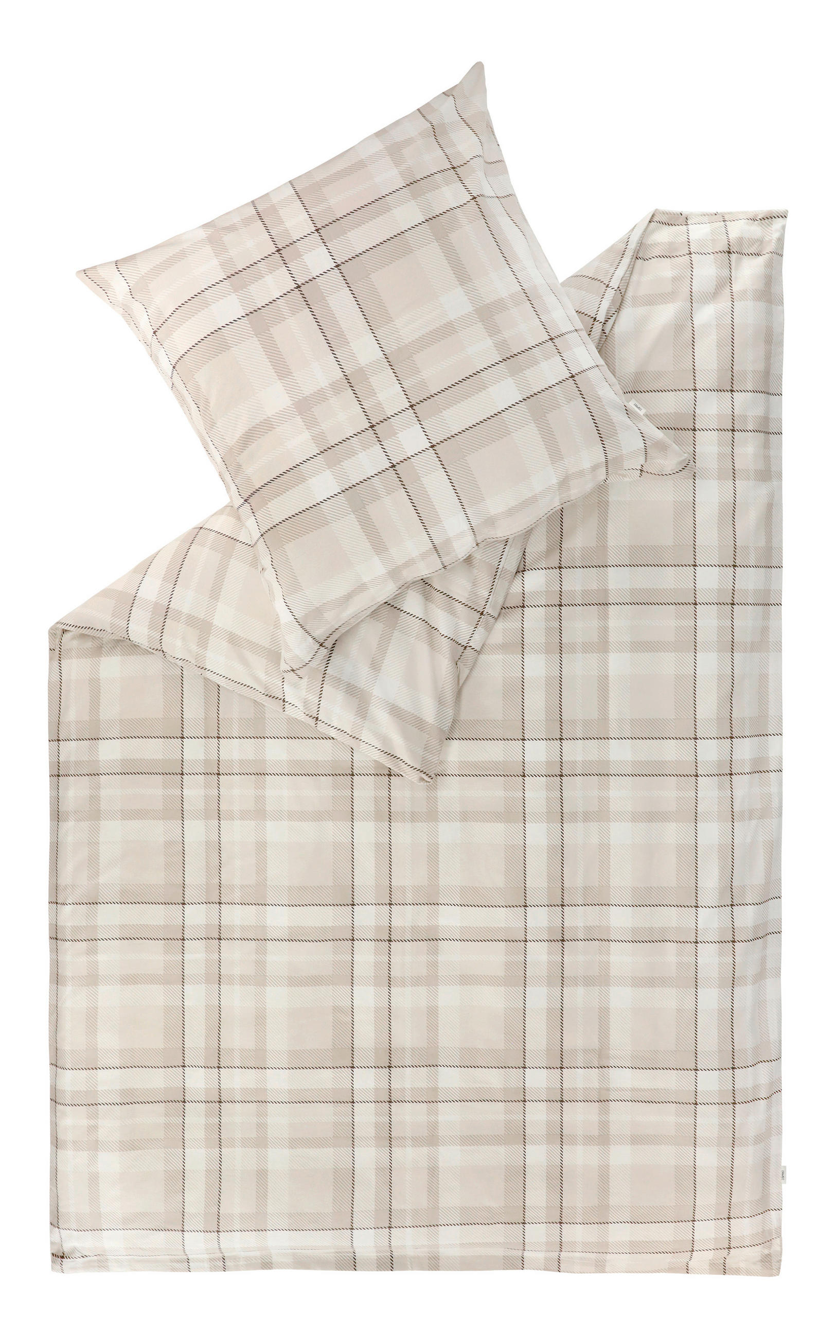 OBOUSTRANNÉ POVLEČENÍ, flanel, béžová, 140/200 cm - béžová, Basics, textil (140/200cm) - Esprit