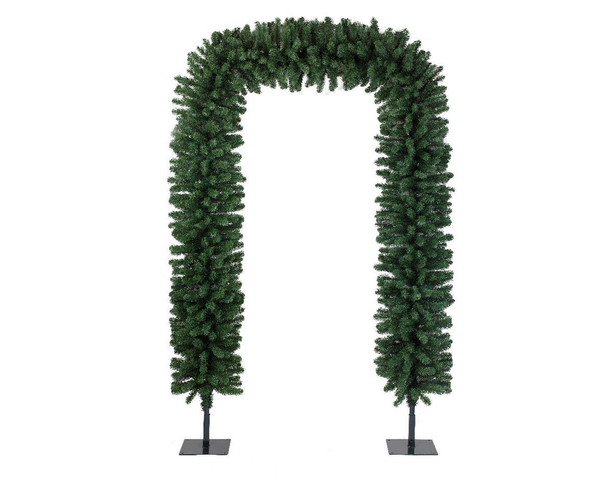 VIJENAC ZA VRATA - zelena, Basics, metal/plastika (31/240cm) - X-Mas