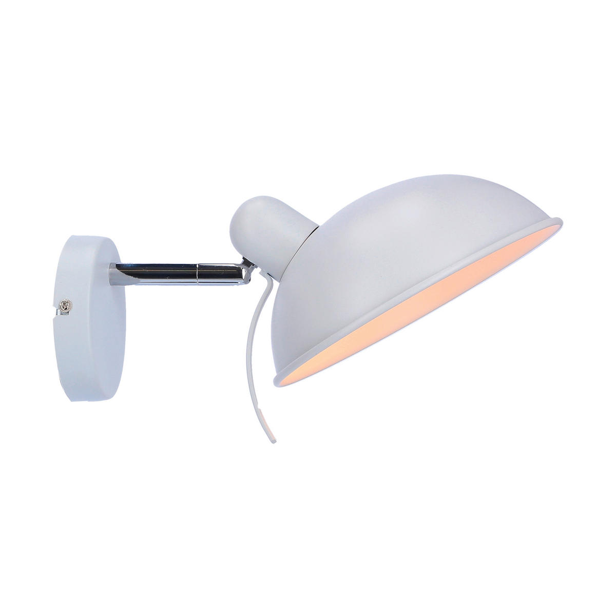 WANDLEUCHTE 21/30/14.5 cm   - Weiß, Basics, Metall (21/30/14.5cm)