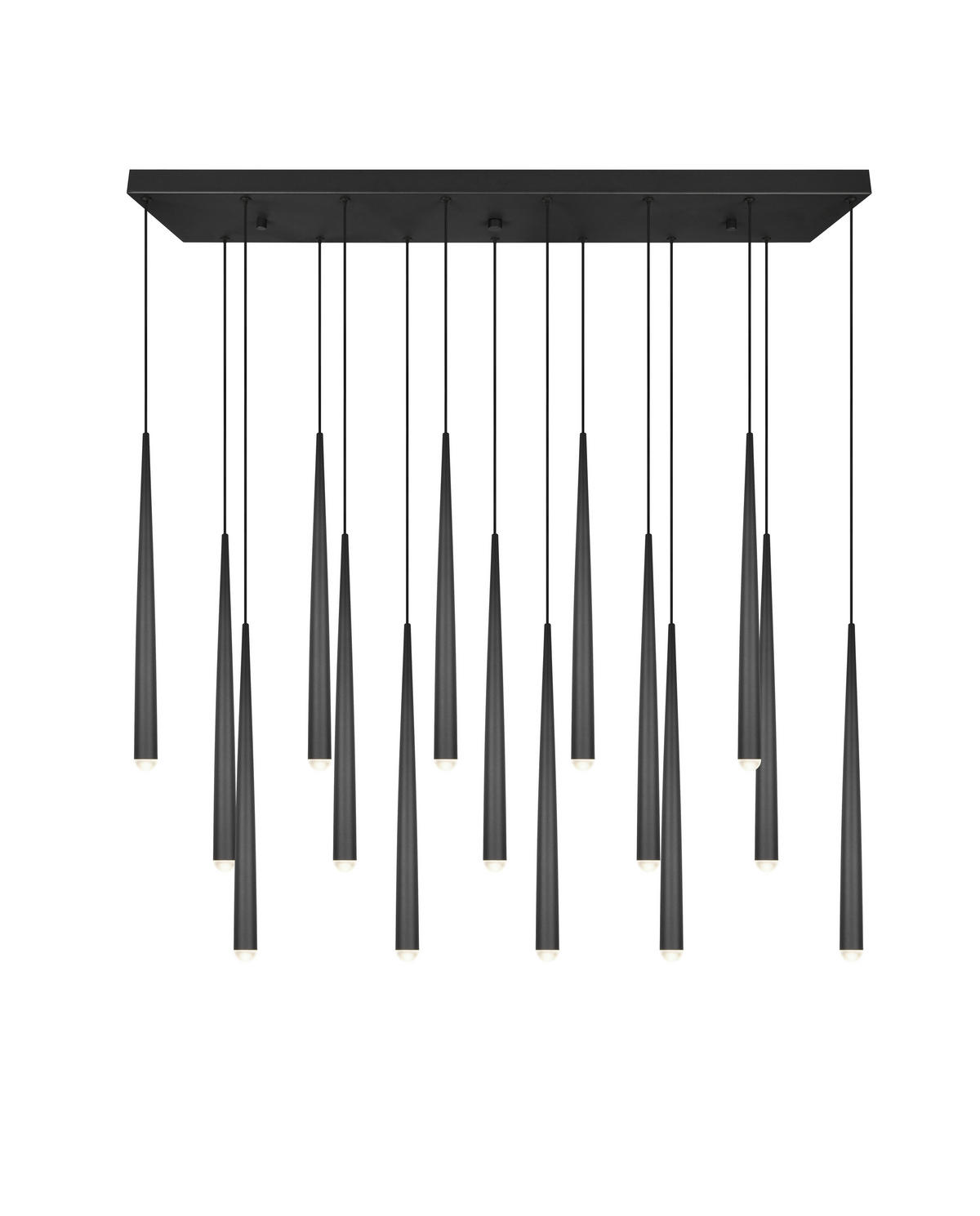 LED-HÄNGELEUCHTE 100/20/150 cm    - Schwarz, Design, Metall (100/20/150cm) - Trio Leuchten