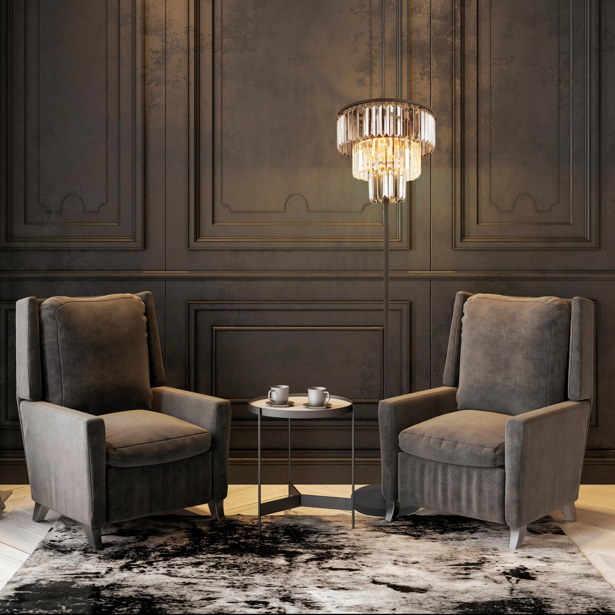 STOJACÍ LAMPA, 40/160 cm  - Lifestyle (40/160cm)