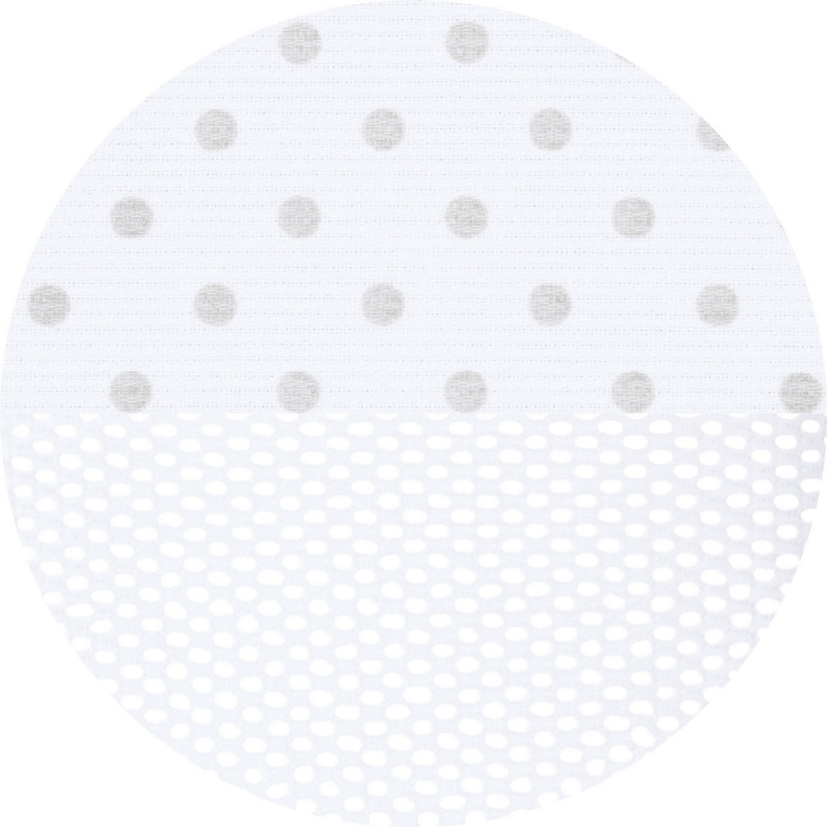 NESTCHEN babybay Nestchen 3D Mesh  - Weiß, Basics, Naturmaterialien (168/24/2cm) - Tobi