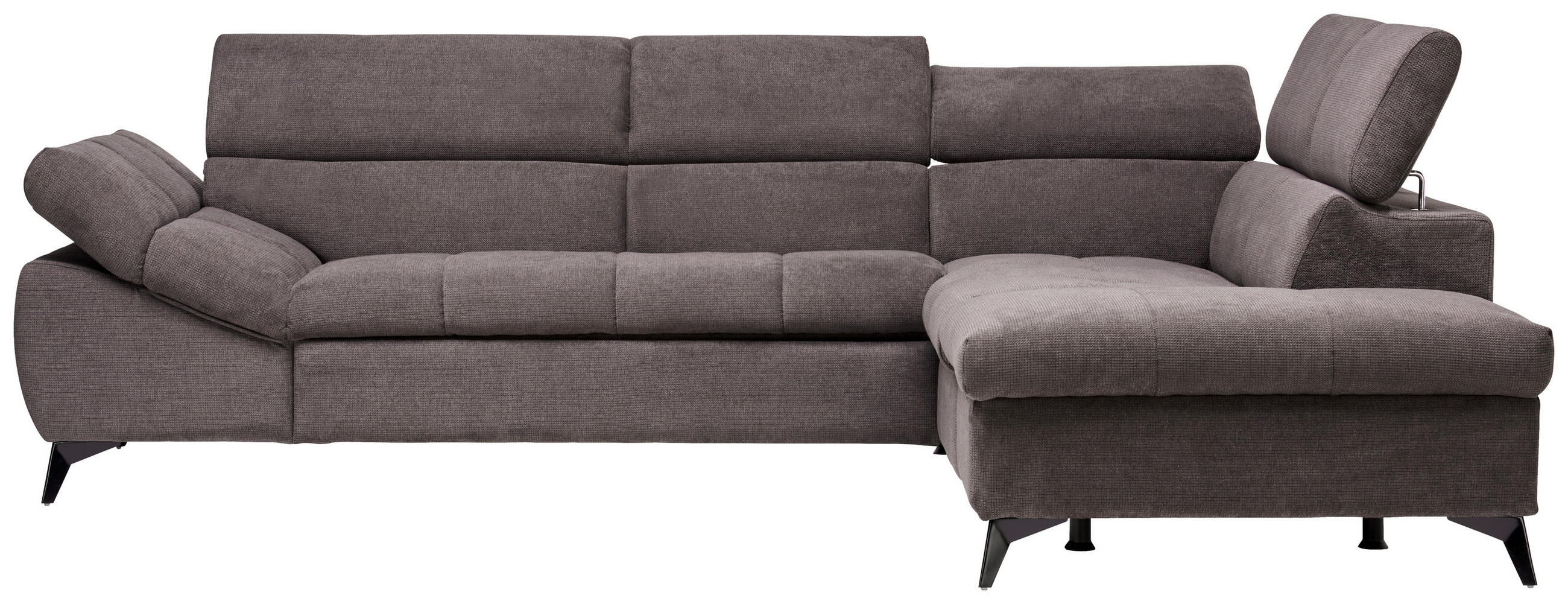 Stylife Ecksofa Graubraun 279x210 cm