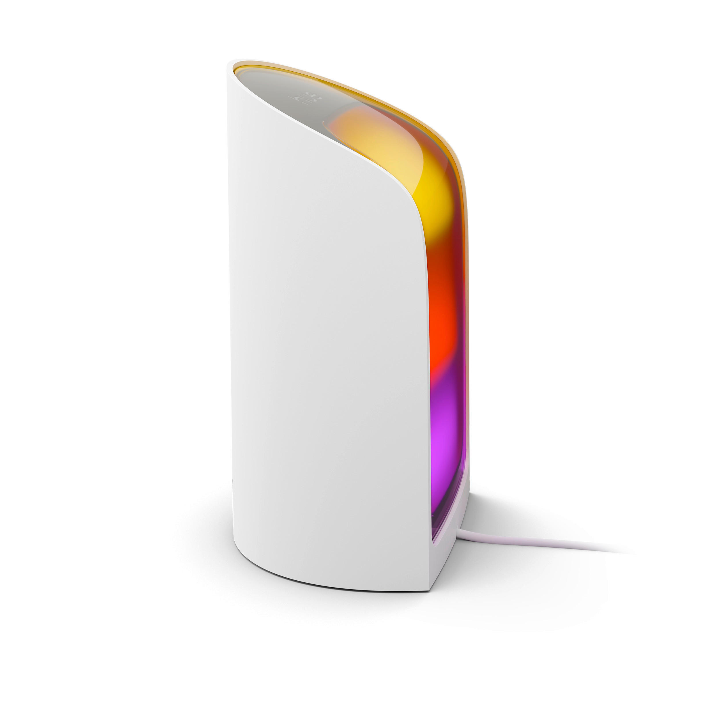 Philips HUE Led-Tischleuchte Weiß 7.6x15.7x9.1 cm