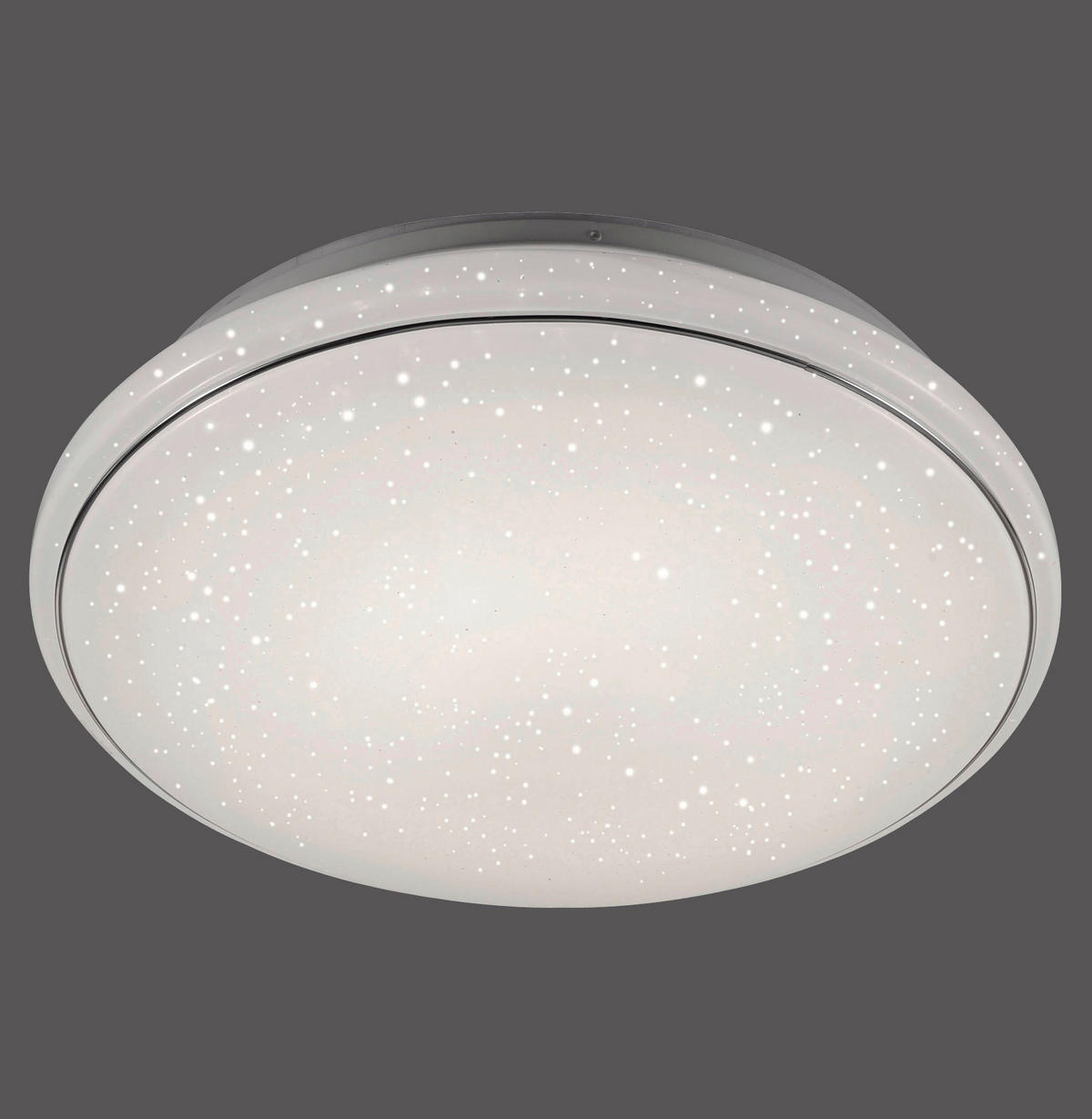 LED-DECKENLEUCHTE Lolasmart-Jupi  Smart 59/59/10,8 cm   - Weiß, Design, Kunststoff (59/59/10,8cm)
