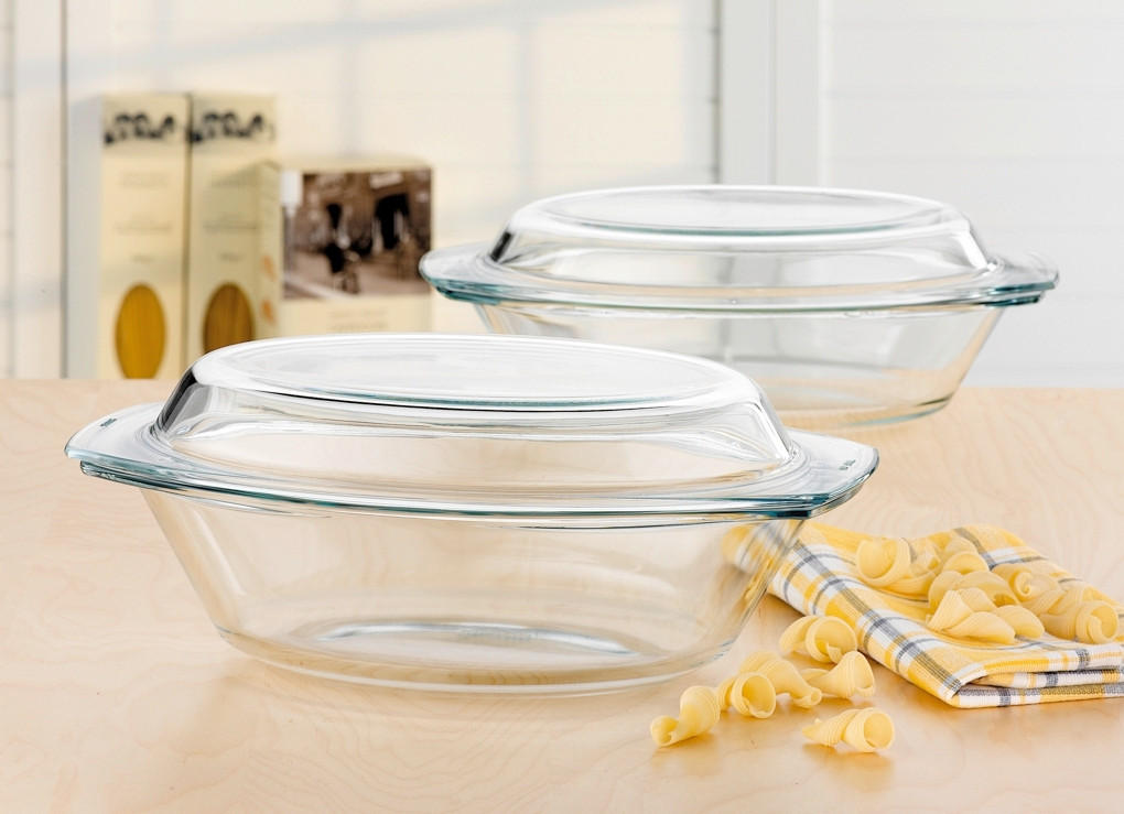 PEKAČ   3,5 l  Simax  - prozirno, Basics, staklo (35,4/21,3/13,0cm)