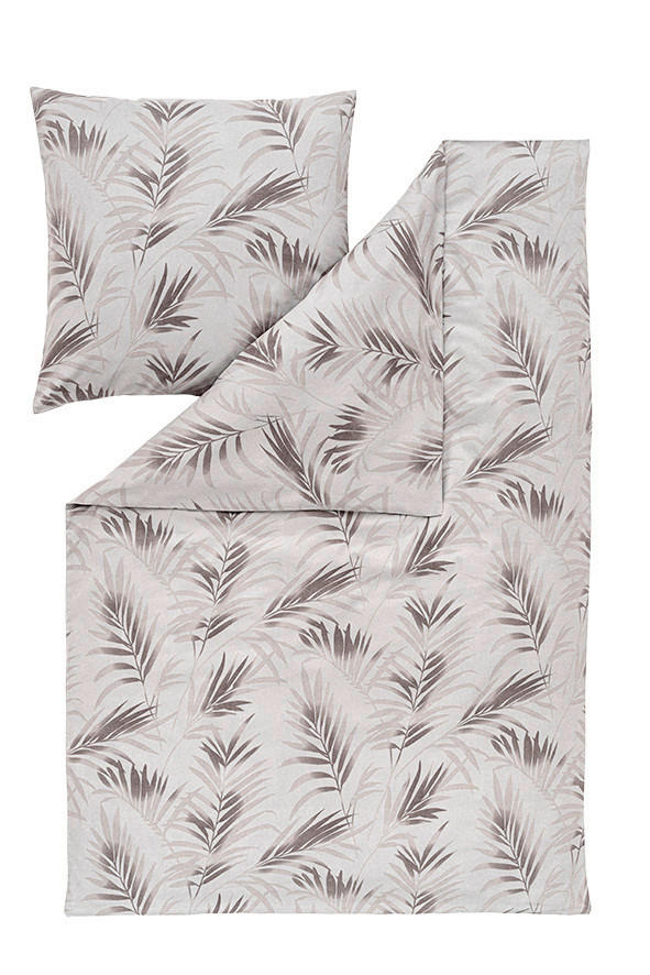 BETTWÄSCHE Atelier Flanell 135/200 cm  - Naturfarben, Design, Textil (135/200cm) - Estella