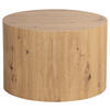 BEISTELLTISCH 60/60/40 cm Eichefarben rund  - Eichefarben, Design, Holzwerkstoff (60/60/40cm) - MID.YOU
