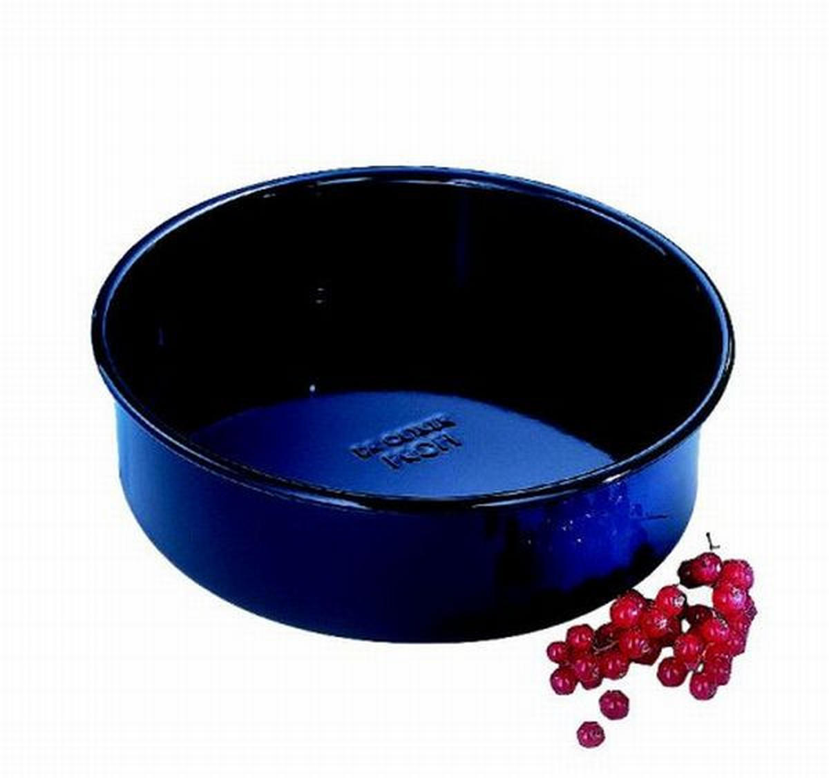 BACKFORM 26 cm  - Blau, Basics, Metall (26cm) - Dr.Oetker