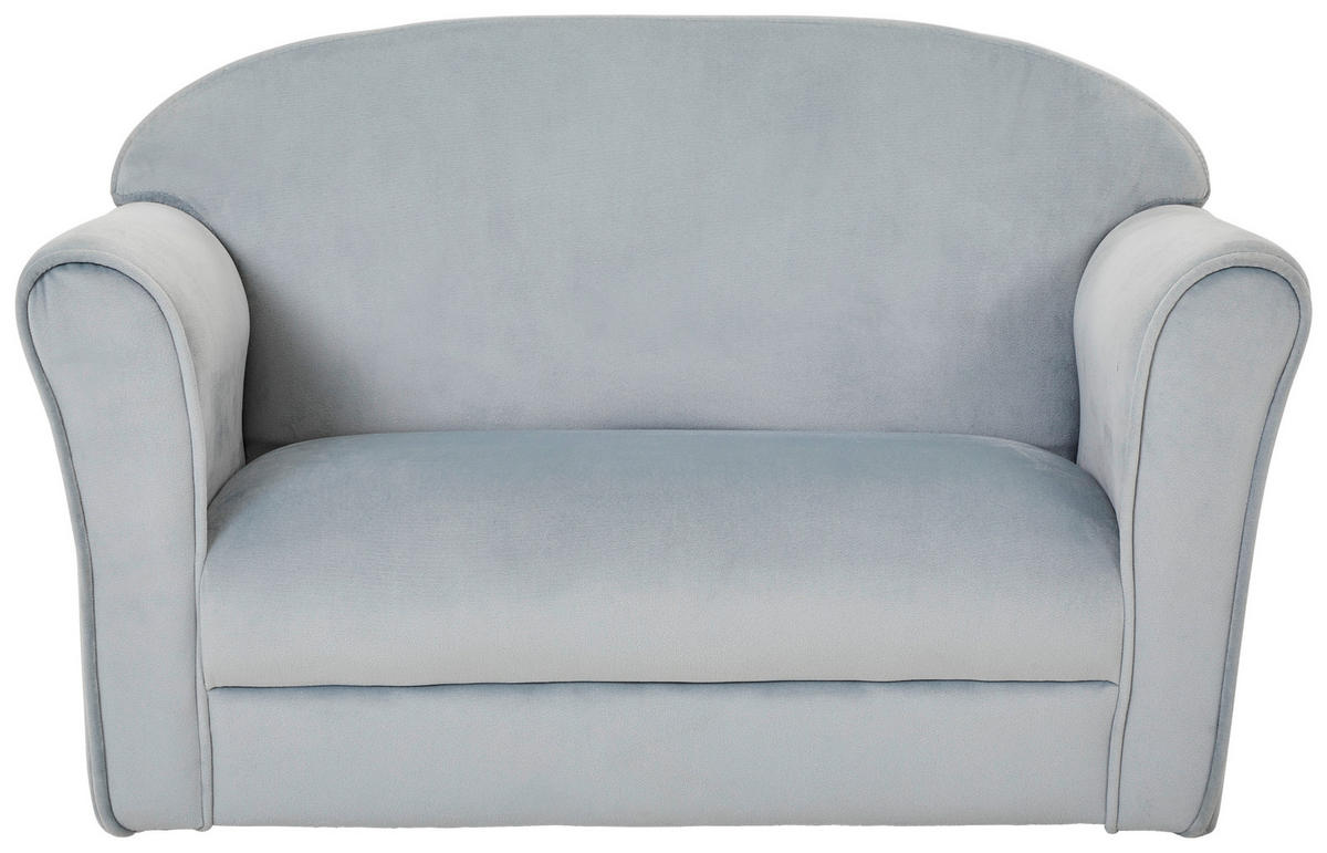 OTROŠKA IN MLADINSKA ZOFA,  modra tekstil  - modra, Trend, tekstil (77/44/39cm) - Xora
