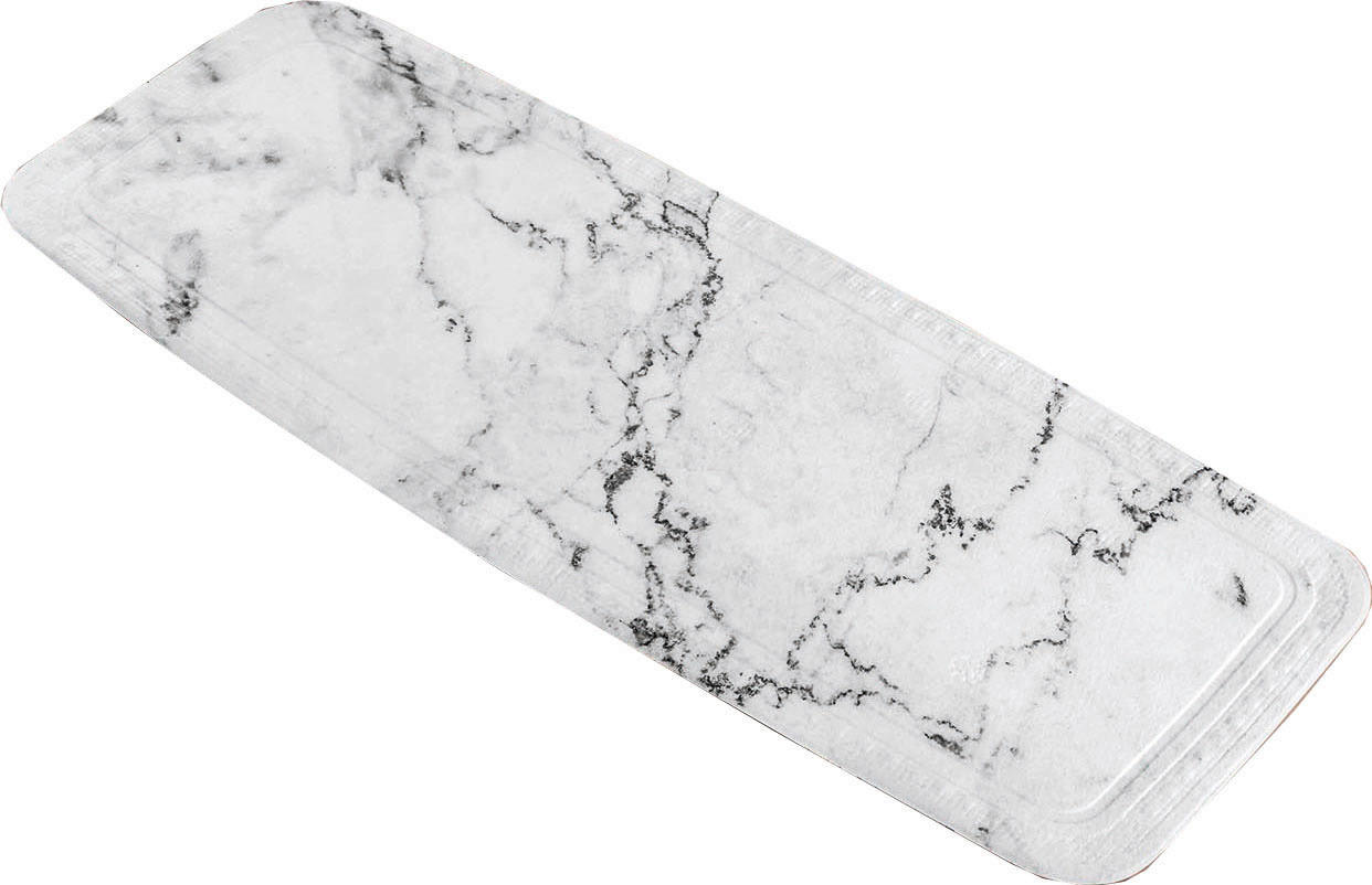 ULOŽAK ZA KADU  bijela  MARBLE  - bijela, Konvencionalno, plastika (36/92cm) - Kleine Wolke