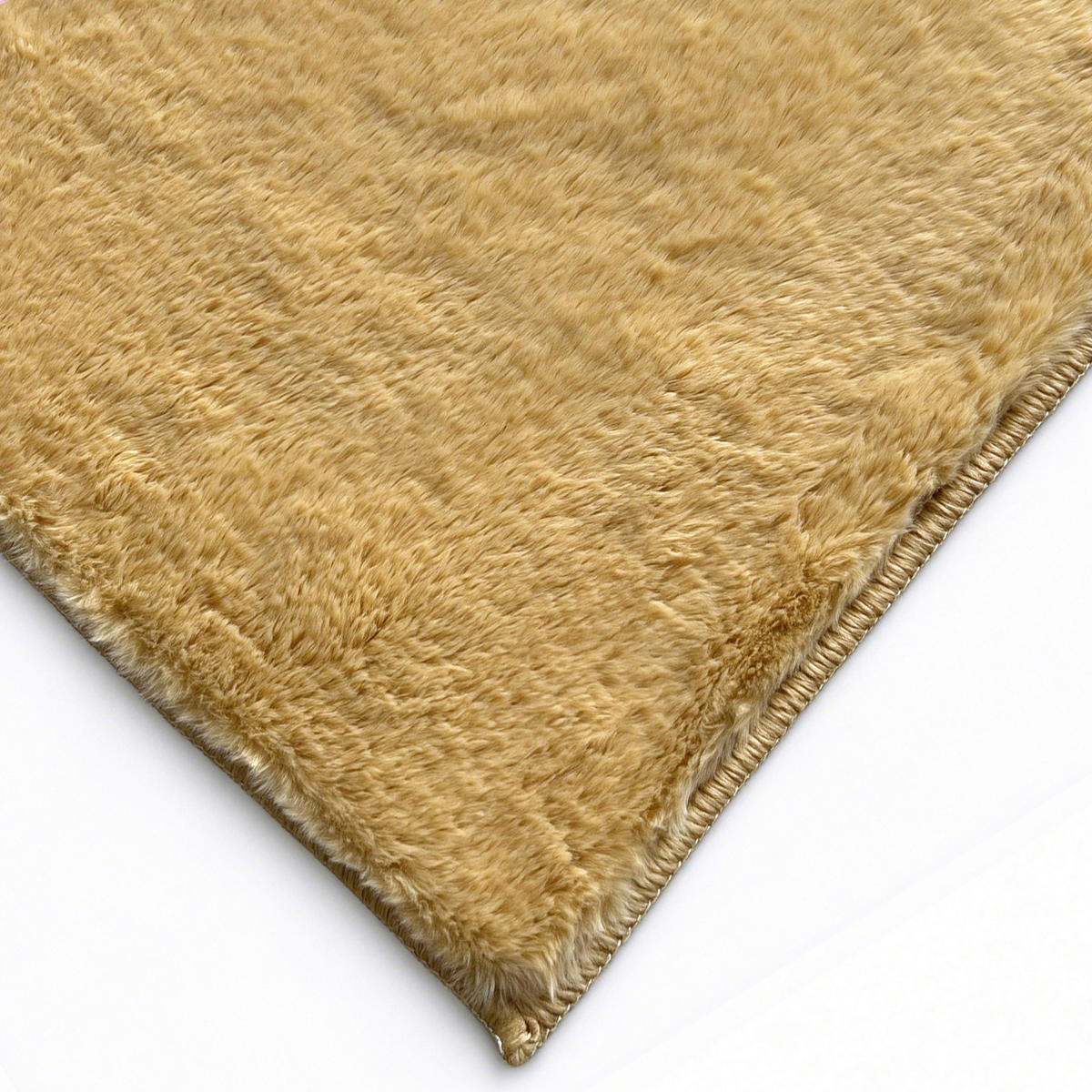 FELLTEPPICH 120/160 cm BHV0724  - Gelb, Konventionell, Textil (120/160cm) - Boxxx