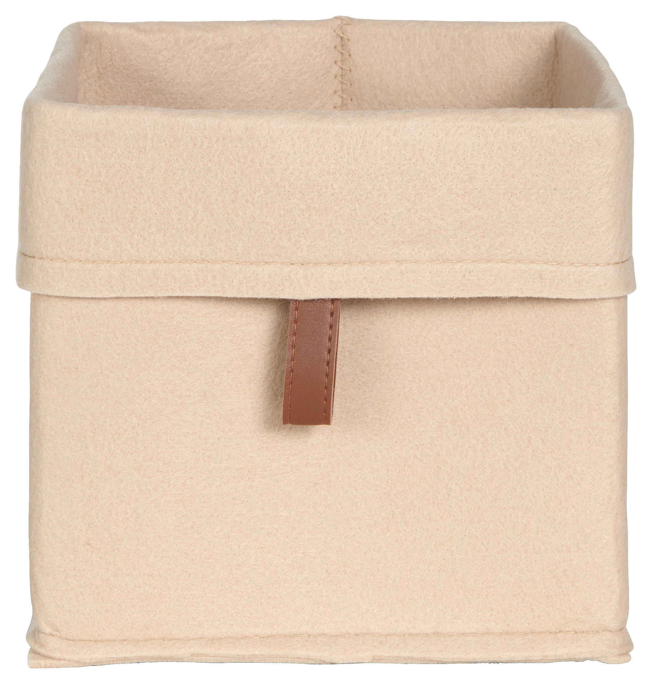 HYLLKORG i brun, beige 19/18/19 cm   - beige/brun, Trend, läder/textil (19/18/19cm) - Landscape