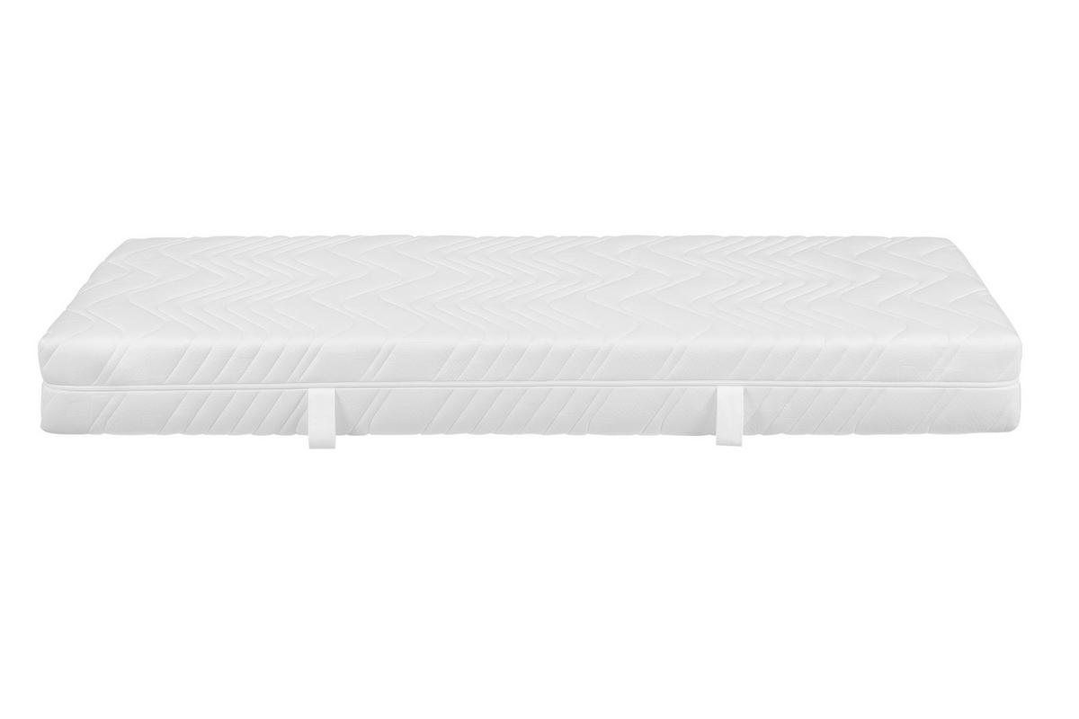 TASCHENFEDERKERNMATRATZE 80/200 cm Höhe ca. 23 cm  - Weiß, Basics, Textil (80/200cm) - Visionight