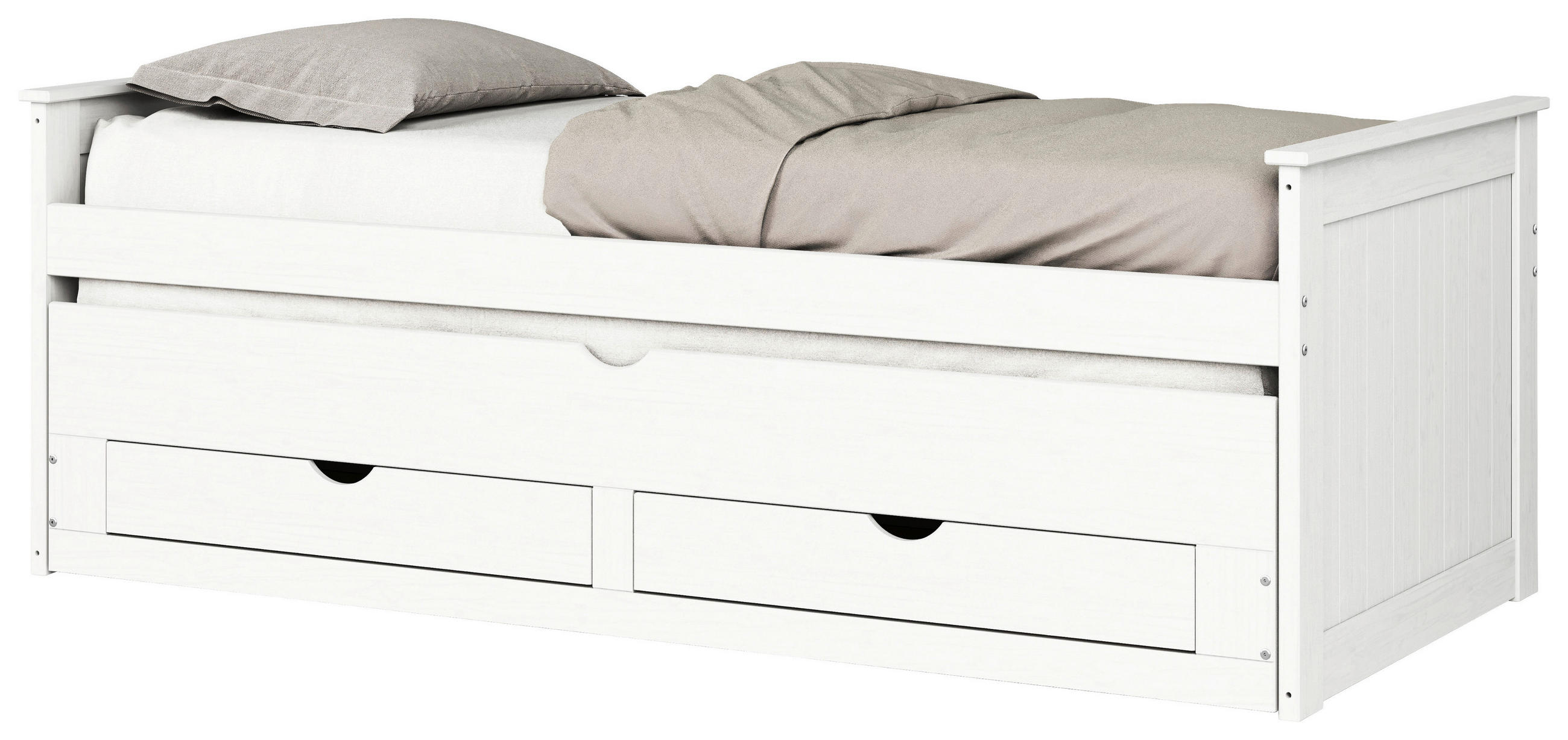 Ausziehbett Sandero Weiß