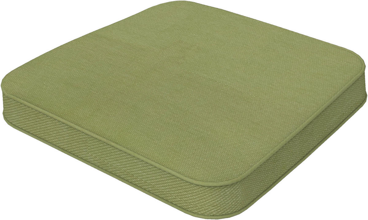 OUTDOORPOUF in  Uni  - Hellgrau, Basics, Textil (45/45cm)