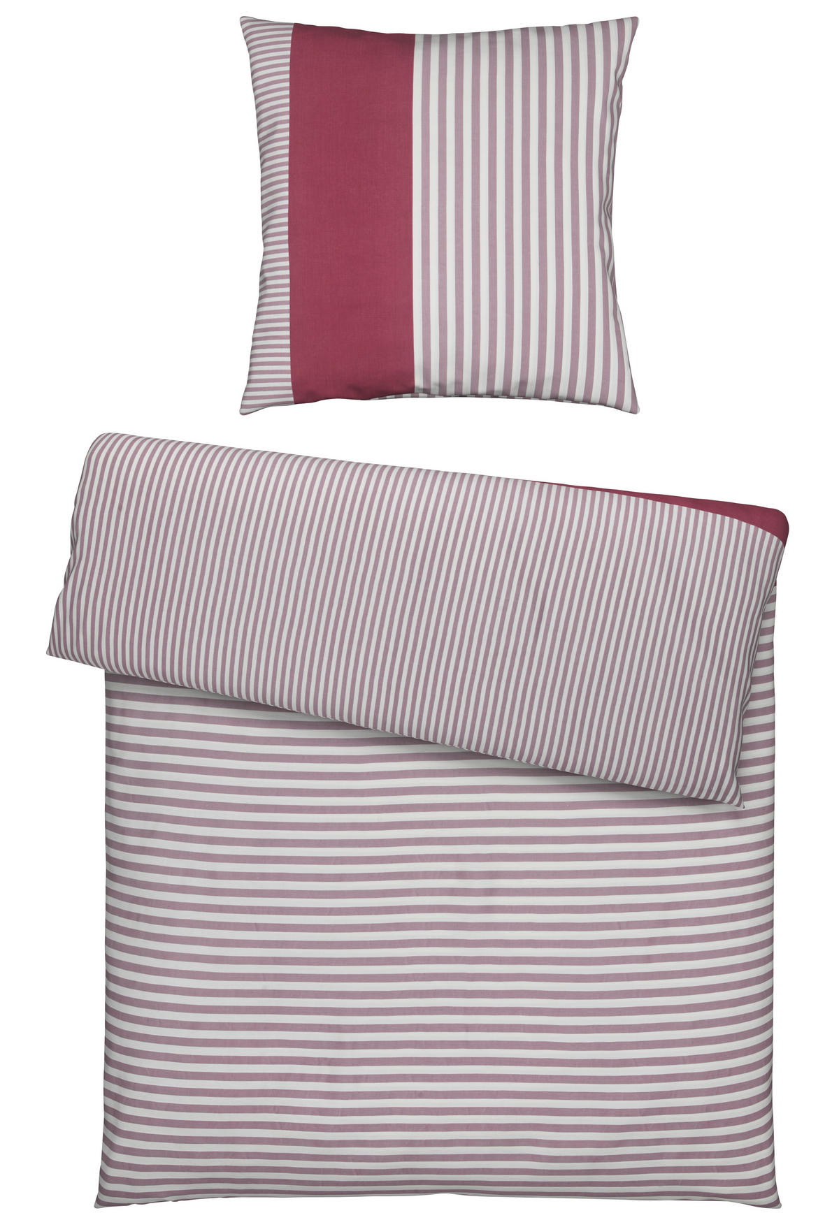 BETTWÄSCHE Rosia Satin 135/200 cm  - Lila, KONVENTIONELL, Textil (135/200cm) - Novel
