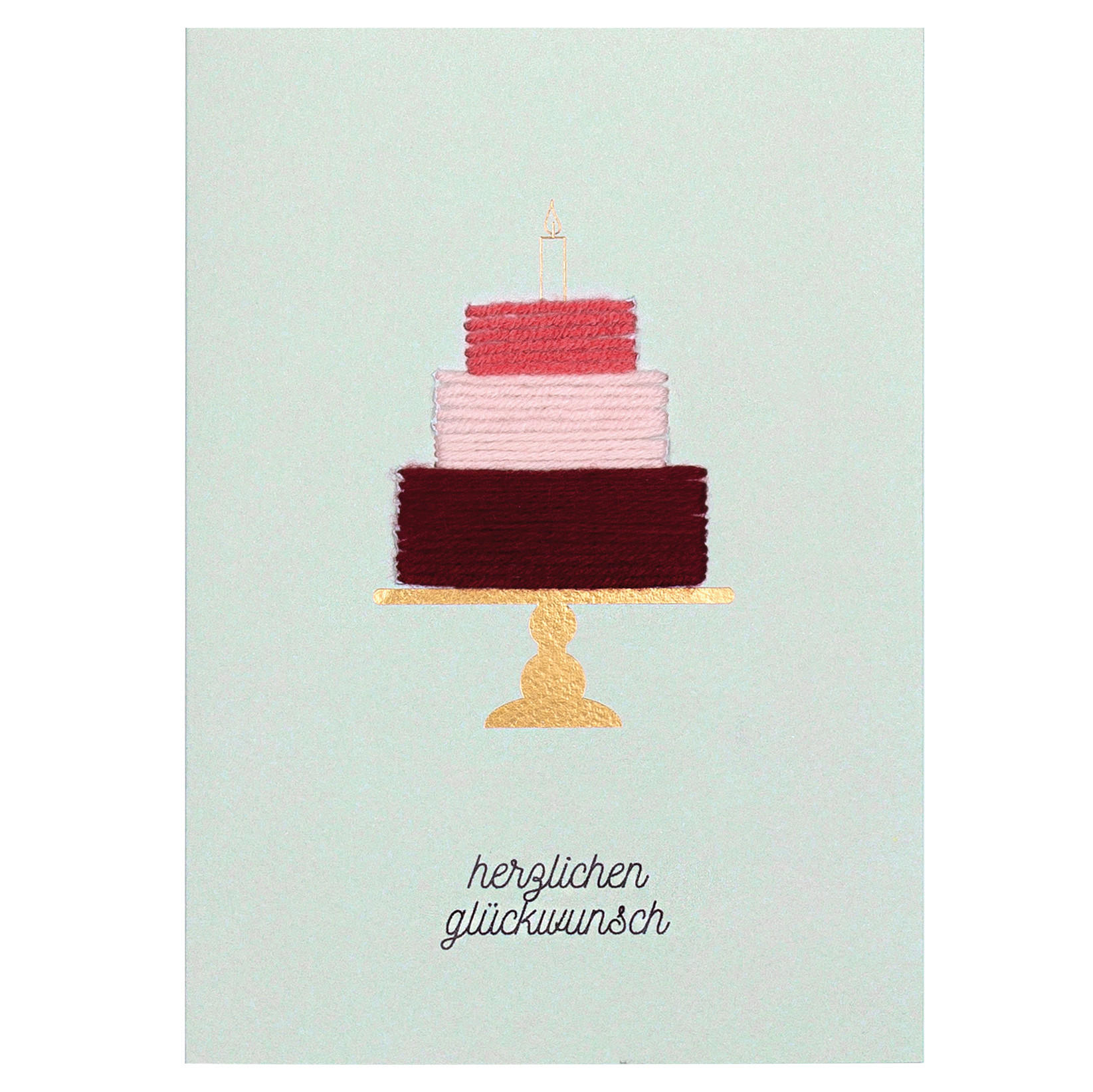 KARTE  - Grün, Basics, Papier (17.9/12.4/0.1cm) - Räder