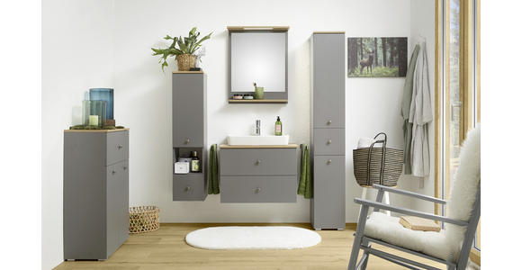 WASCHTISCHUNTERSCHRANK 71/51,3/44 cm - Grau, LIFESTYLE, Holzwerkstoff (71/51,3/44cm) - Xora