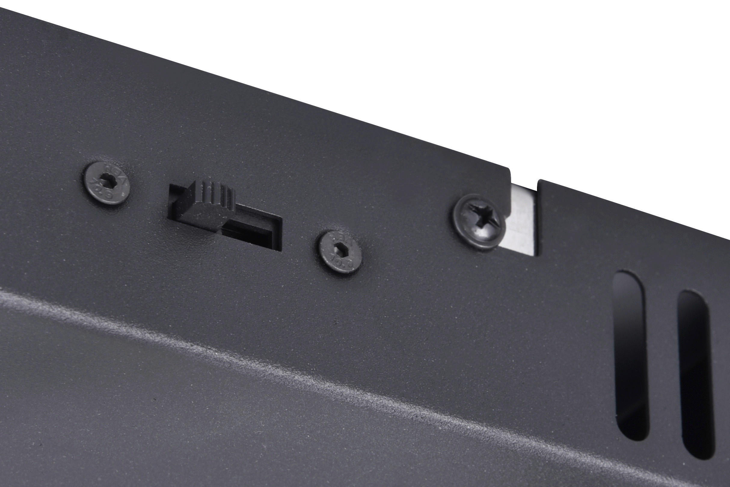 LED-DECKENLEUCHTE 90/14,5/20,5 cm - Schwarz/Alufarben, Design, Metall (90/14,5/20,5cm)