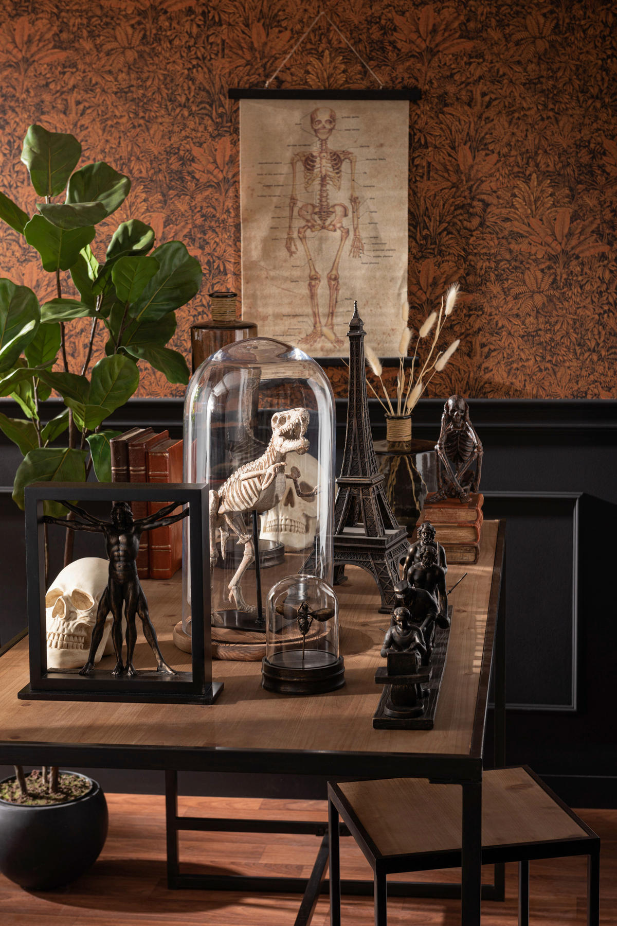 SKULPTUR - Braun, Basics, Kunststoff (68/8,5/21,5cm)