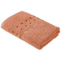 HANDTUCH Quattro Dunkelorange  - Dunkelorange, Basics, Textil (50/100cm) - Esposa