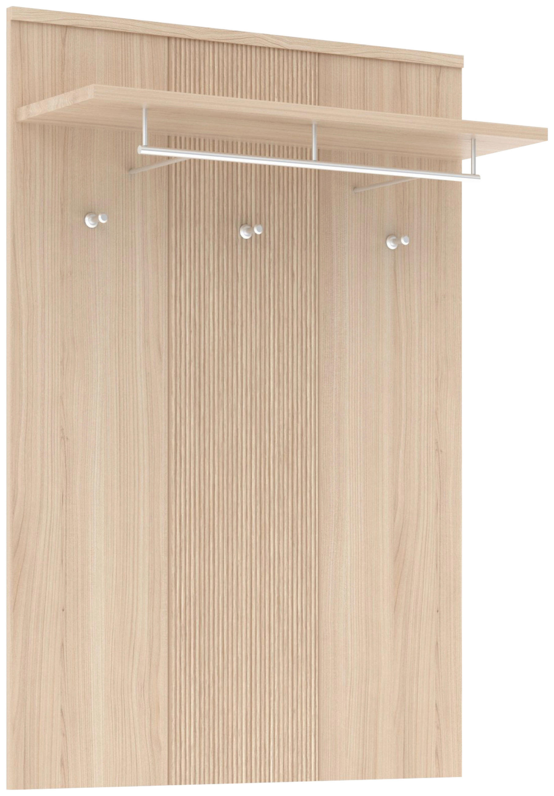 GARDEROBNI PANEL  boje hrasta   drvni materijal  - boje hrasta, Design, drvni materijal (90/130/30cm) - Stylife