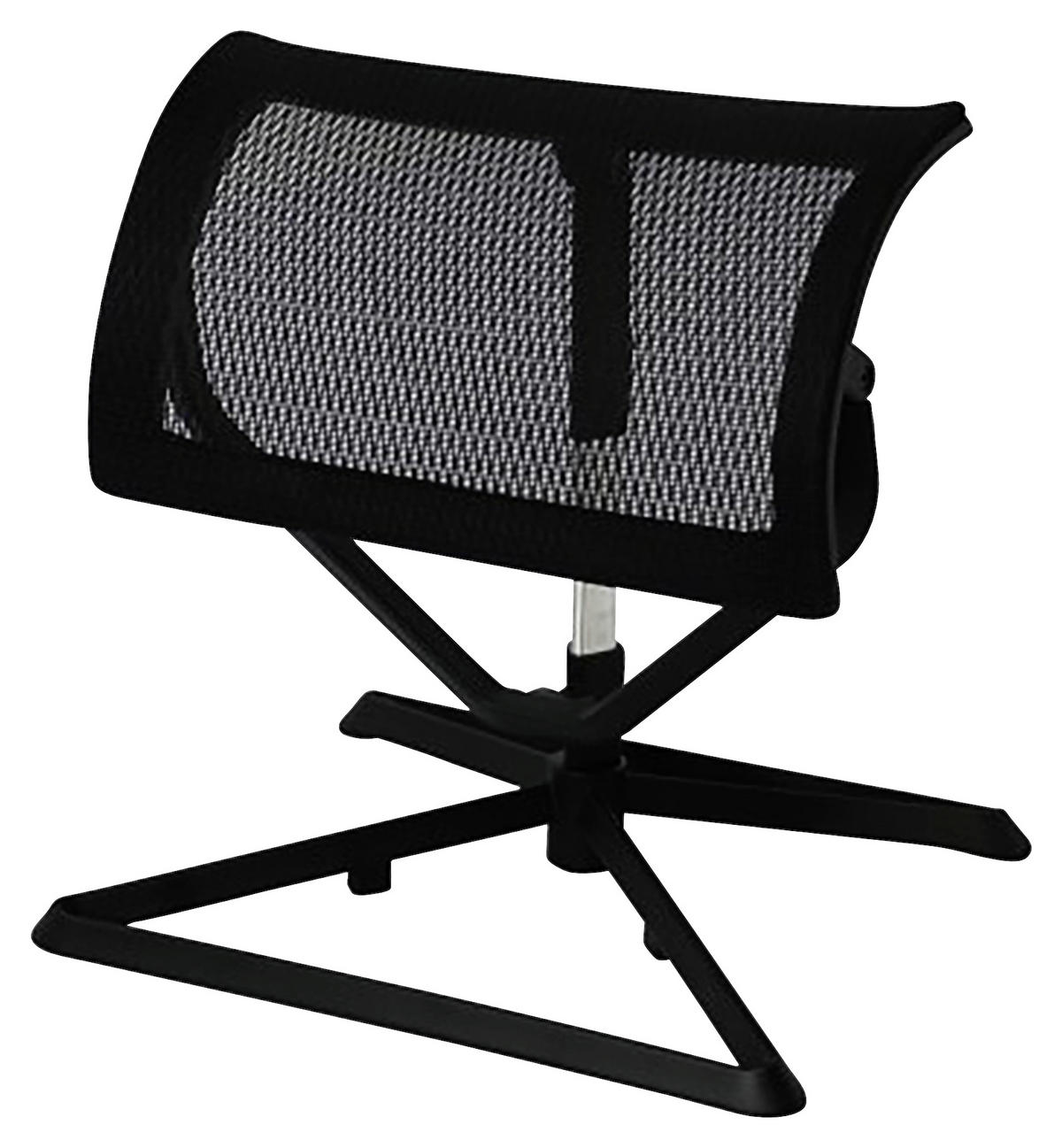 KANCELÁŘSKÁ STOLIČKA,  - černá, Basics, kov/textil (43/46/33cm) - MID.YOU