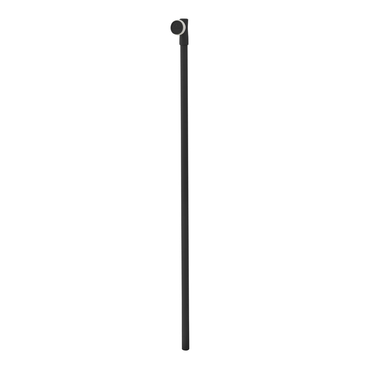 SONNENSCHIRM ca. 180x130 cm  - Schwarz/Grau, Basics, Textil/Metall (180/130cm) - Doppler
