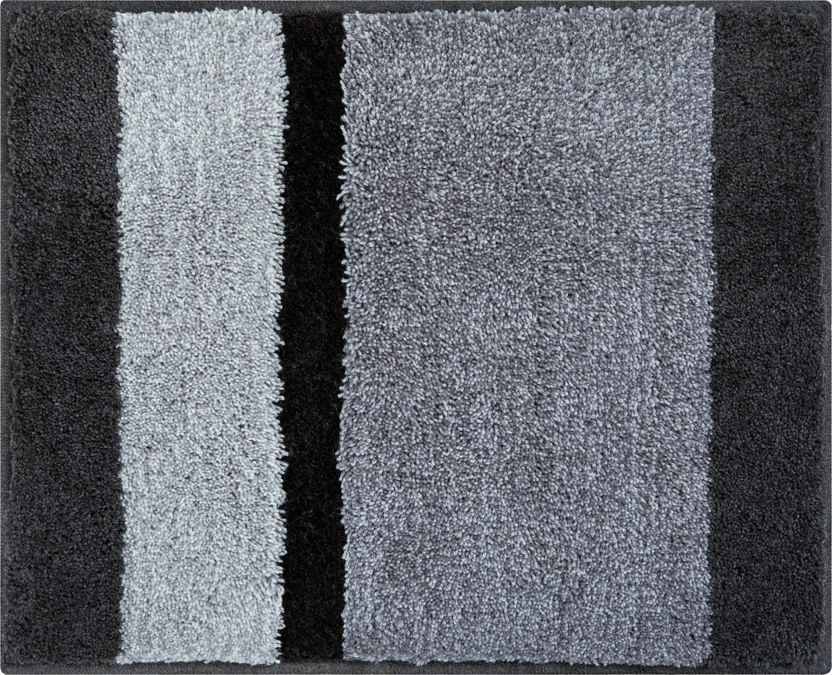 BIDET-VORLEGER Room Anthrazit 50/60 cm  - Anthrazit, Basics, Kunststoff/Textil (50/60cm) - Grund