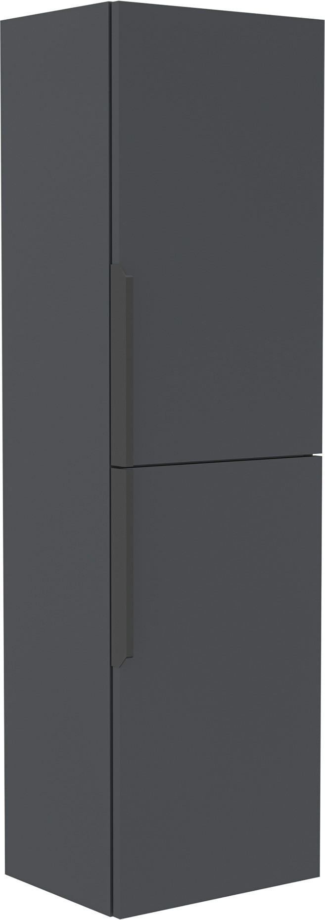 MIDISCHRANK 40/138/32 cm  - Anthrazit/Schwarz, MODERN, Glas/Holzwerkstoff (40/138/32cm) - MID.YOU