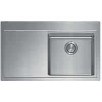 SPÜLE Enea 400  - Edelstahlfarben, Basics, Metall (84/48/20cm) - HKT