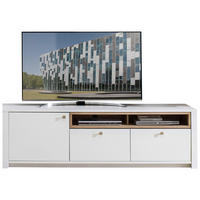 TV-ELEMENT bela  - bela, Moderno, leseni material (192/58/47cm) - Hom`in