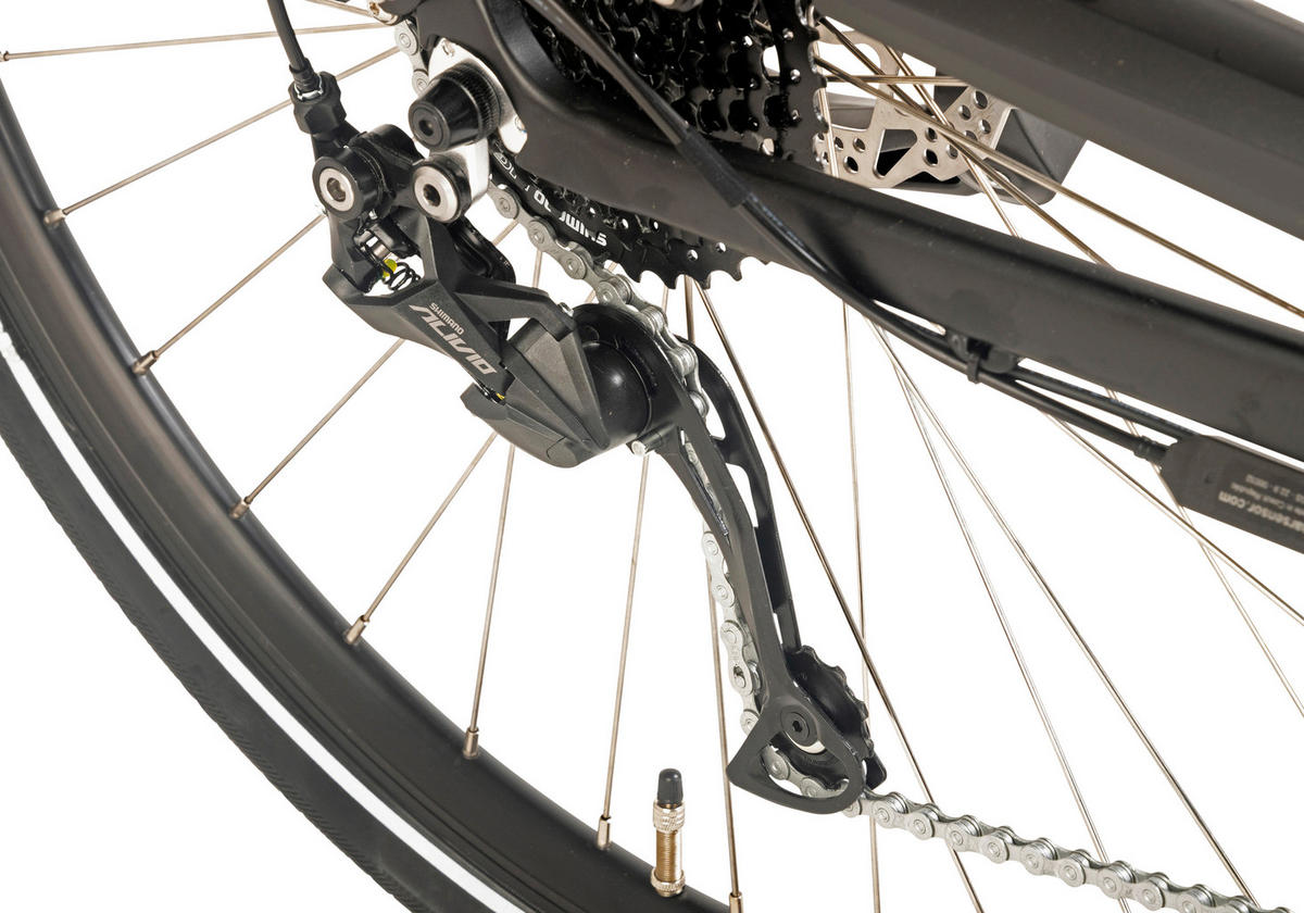 ELEKTROFAHRRAD - Blau/Schwarz, Basics, Metall (180/70/100cm) - Atrigo