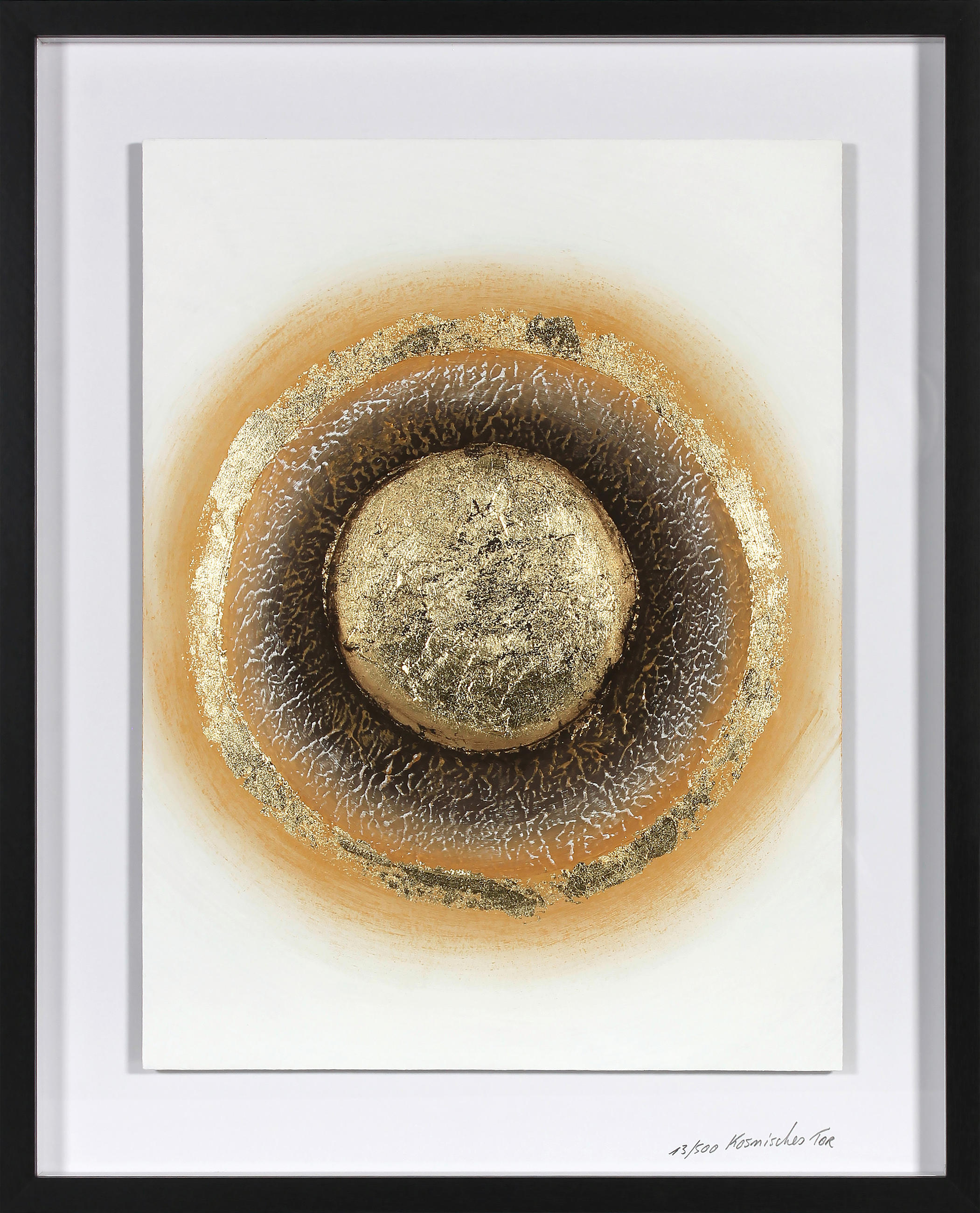 ORIGINALBILD Landschaft & Natur, Abstraktes 52,2/72,2/3 cm  - Multicolor/Schwarz, KONVENTIONELL, Holz/Papier (52,2/72,2/3cm)