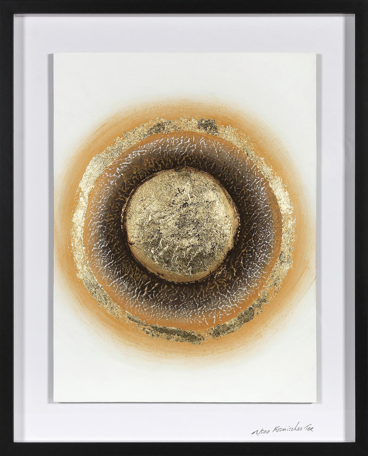 ORIGINALBILD Landschaft & Natur, Abstraktes 52,2/72,2/3 cm  - Multicolor/Schwarz, KONVENTIONELL, Holz/Papier (52,2/72,2/3cm)