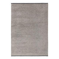FLACHWEBETEPPICH 200/290 cm Roma Silberfarben  - Silberfarben, KONVENTIONELL, Textil (200/290cm) - Batucci