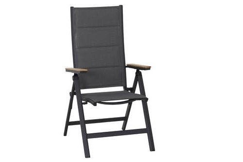 Gartensessel Klappbar Aluminium, Kunststoff