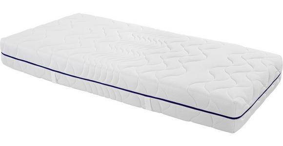 Komfortschaummatratze Ergo Duo 90x200cm H2 - Weiß, Textil (90/200cm) - Primatex