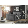 BOXSPRINGBETT 180/200 cm  in Grau  - Grau, MODERN, Holzwerkstoff/Kunststoff (180/200cm) - MID.YOU